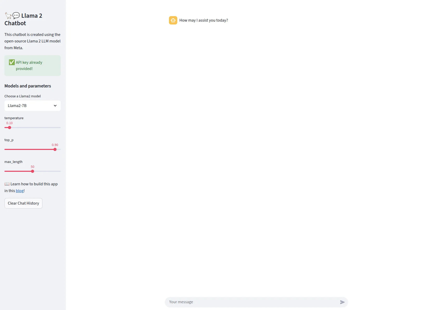 Streamlit avant - Application basique